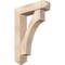 Ekena Millwork Westlake Arts and Crafts Smooth Bracket w/ Offset Brace, Douglas Fir, 7 1/2"W x 30"D x 42"H BKT0806X30X42WTL03SDF - alternate 1